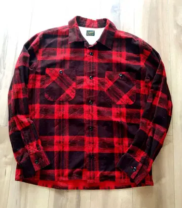 TENDERLOIN T-PRINT FLANNEL CHECK SHT