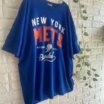 FRUIT OF THE LOOM METS XL T셔츠 오버 사이즈