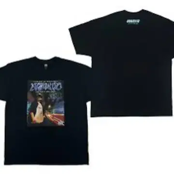 M 사이즈 NORIKIYO OUTLET BLUES 티셔츠 BLACK
