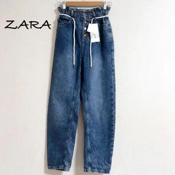 ZARA 자라 배기 데님 32 택 포함 미사용 새상품 와이드