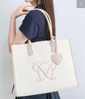 Aimerianejoie 하트 거울 참 포함 토트
