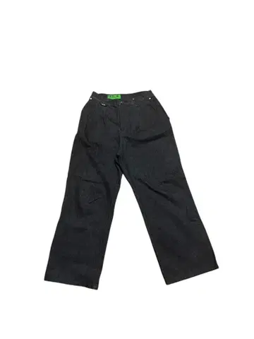 NEU_IN 2023 SS 블랙 와이드 팬츠