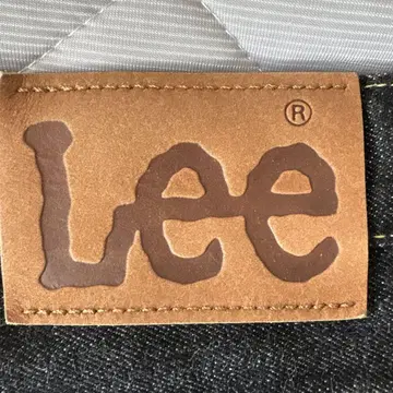 Lee 다크 데님 스트레이트 컷 팬츠