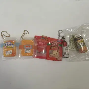 가챠가챠 후르츠 키링 세트