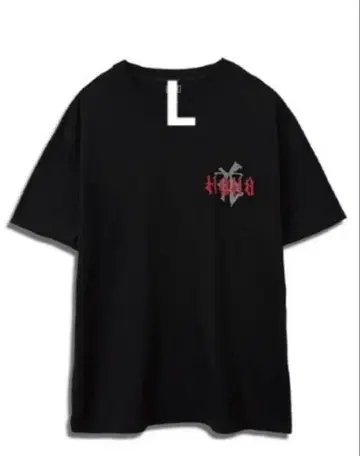 HANA 로고 티셔츠 L 사이즈