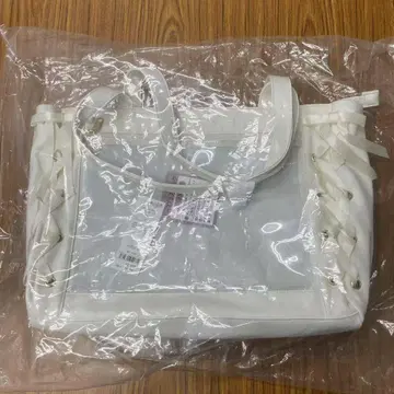 레이스업 이타백 위고 S 사이즈 화이트 다기능 덕질 가로형 덕질백