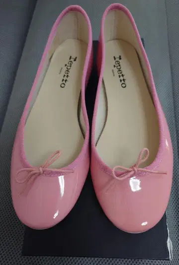 미사용*Repetto* 핑크 발레 슈즈 38