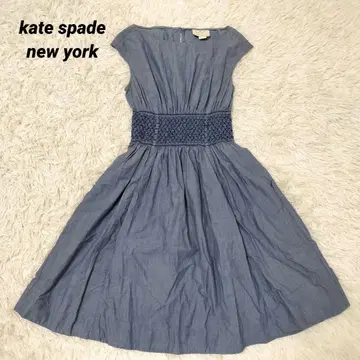 kate spade new york 슬리브리스 원피스 블루