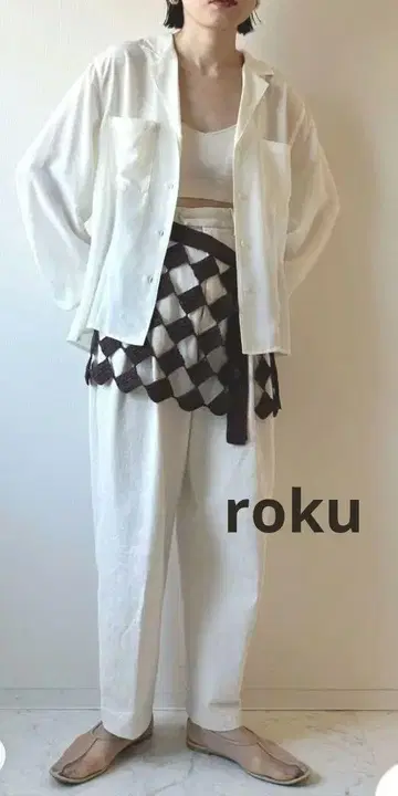 6 ROKU 카기바리 스커트
