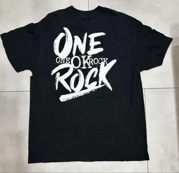 ONE OK ROCK 블랙 티셔츠 A L 사이즈