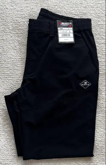 새상품 BURTLE 4099 블랙 조거 팬츠 L 사이즈