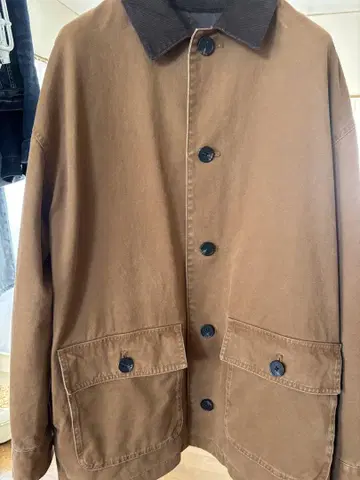 ok.soon work jacket brown