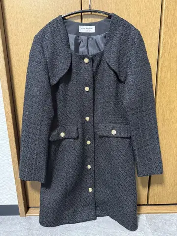 LILY BROWN 롱 코트 원피스 미야와키 사쿠라 콜라보