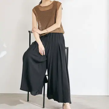 그린 라벨 릴랙싱 큐롯 팬츠