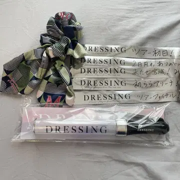 미야노 마모루 DRESSING! 응원봉 스크런치 은박 테이프 포함