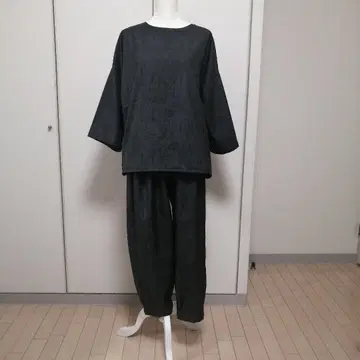 심침 부착 오시마 명주 리메이크. 셋업