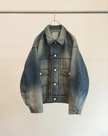 안셀름 ANCELLM AIGING DENIM JACKET