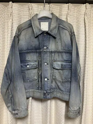 안셀름 ANCELLM AIGING DENIM JACKET
