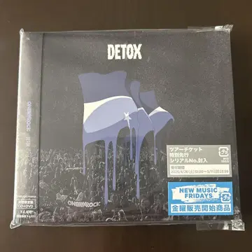 ONE OK ROCK DETOX 초회 한정판 CD+DVD