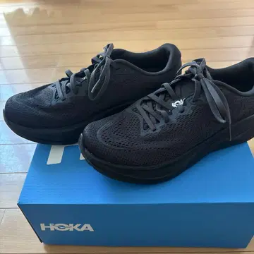 HOKA 블랙 스니커즈 RINCON4 25.0 구매 후 1회 1시간 사용
