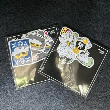 ZO&FRIENDS 팝업 ZOA 스티커 g-dragon 2종