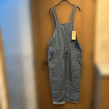 여성용 데님 살로펫 팬츠