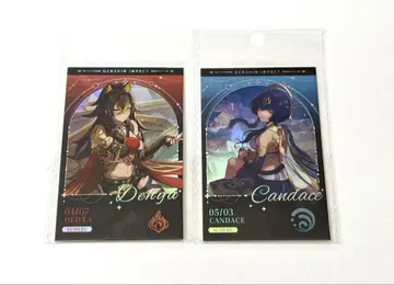 원신 PC 라운지 홀로그램 카드 데히야 캔디스