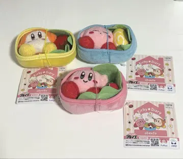 별의 커비 Kirby Diary obento 마스코트 전3종 세트