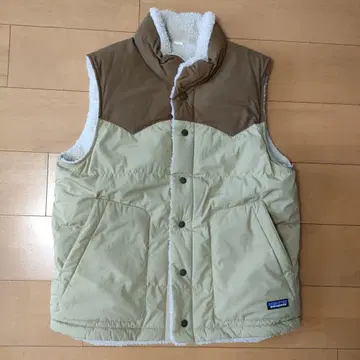 patagonia 다운 베스트 베이지 브라운
