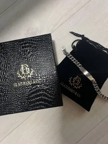 [GLADHAND] ID 팔찌 실버 925 팔찌