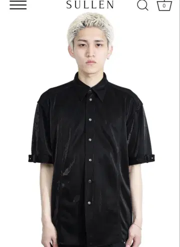 sullen 반팔 셔츠 (black)