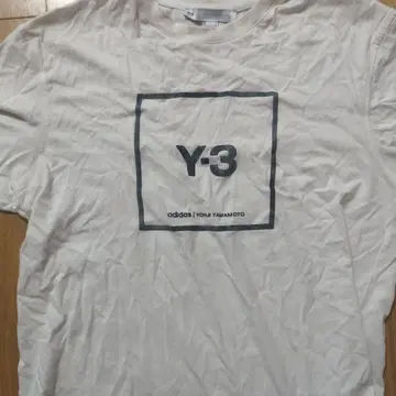 Y-3 화이트 티셔츠 S 사이즈