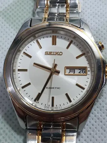 SEIKO Kinetic 손목시계, 날짜 표시