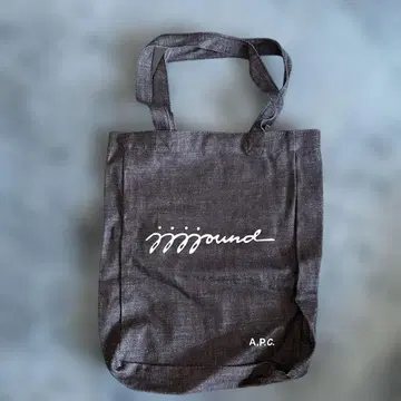 jjjound/A.P.C. 콜라보 데님 토트백