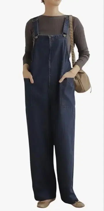URBAN RESEARCH DOORS 멜빵 데님