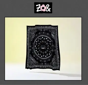 ZO&FRIENDS 팝업 ZOA 스카프