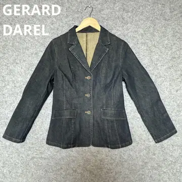 GERARD DAREL 다크 데님 블레이저 타입 자켓