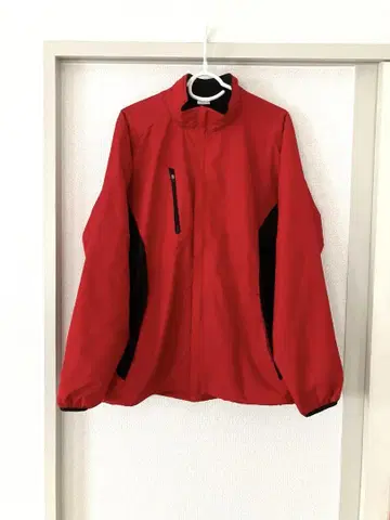 컨디션 최상 나일론 자켓 빨간색 3L