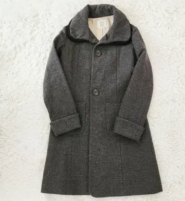 앤디콜 un dix cors 롱 코트 그레이 블랙 깔끔