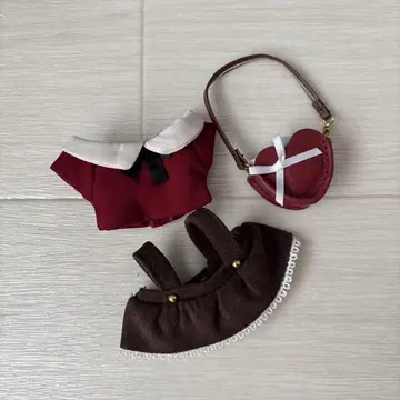 앙스타  의류 멜티 코디 멜빵 세트 레드