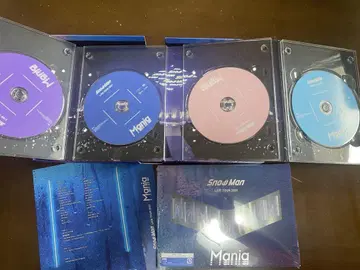 SnowMan mania DVD 초회판, 일반ver 세트