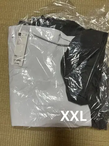 GU 버블 슬리브 블라우스 5부 소매 XXL 사이즈 그레이