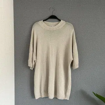 ZARA 베이지 썸머 니트 스웨터