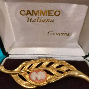 CAMMEO ITALIANA 골드 브로치