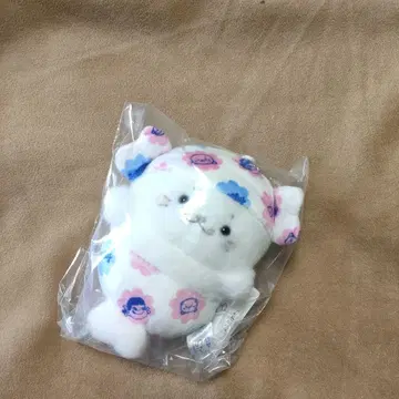 미사용 미개봉 새상품 시로탄 밀키 마스코트 키링 후지야 콜라보