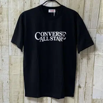 새상품 converse T셔츠 남성용 M 퀵 드라이 블랙