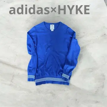 HYKE adidas originals 하이크 아디다스 로고 니트