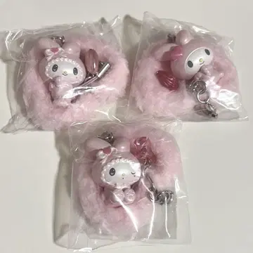 산리오 시크릿 스트랩 메로우사 로미우사 마이멜로디 3세트