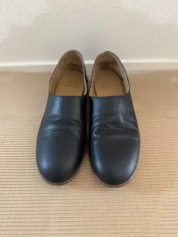 que shoes plain 가죽 밑창 S 22.5cm