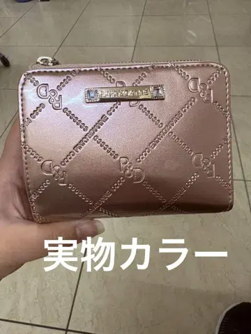 핑키앤다이안 접이식 지갑